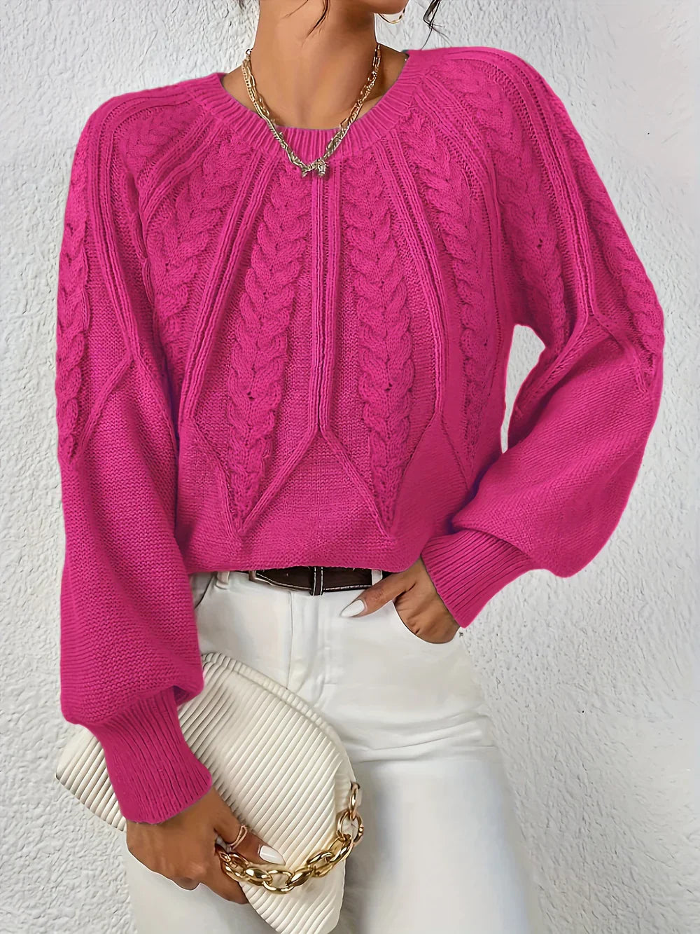 Zénaïde - Eleganter, warmer Pullover