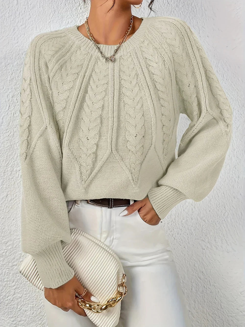 Zénaïde - Eleganter, warmer Pullover