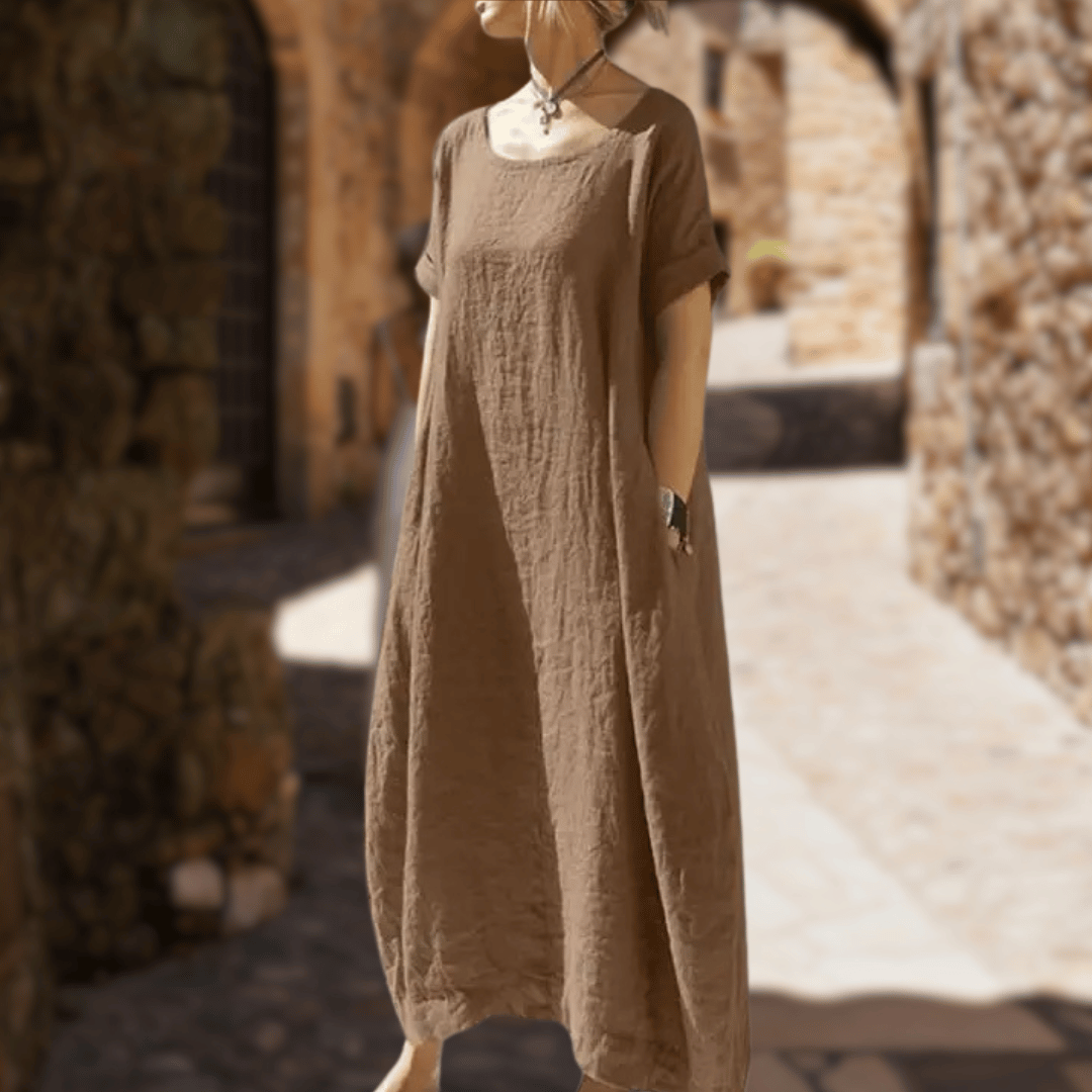 Yazmin® | Lässiges, weiches und bequemes langes Kleid