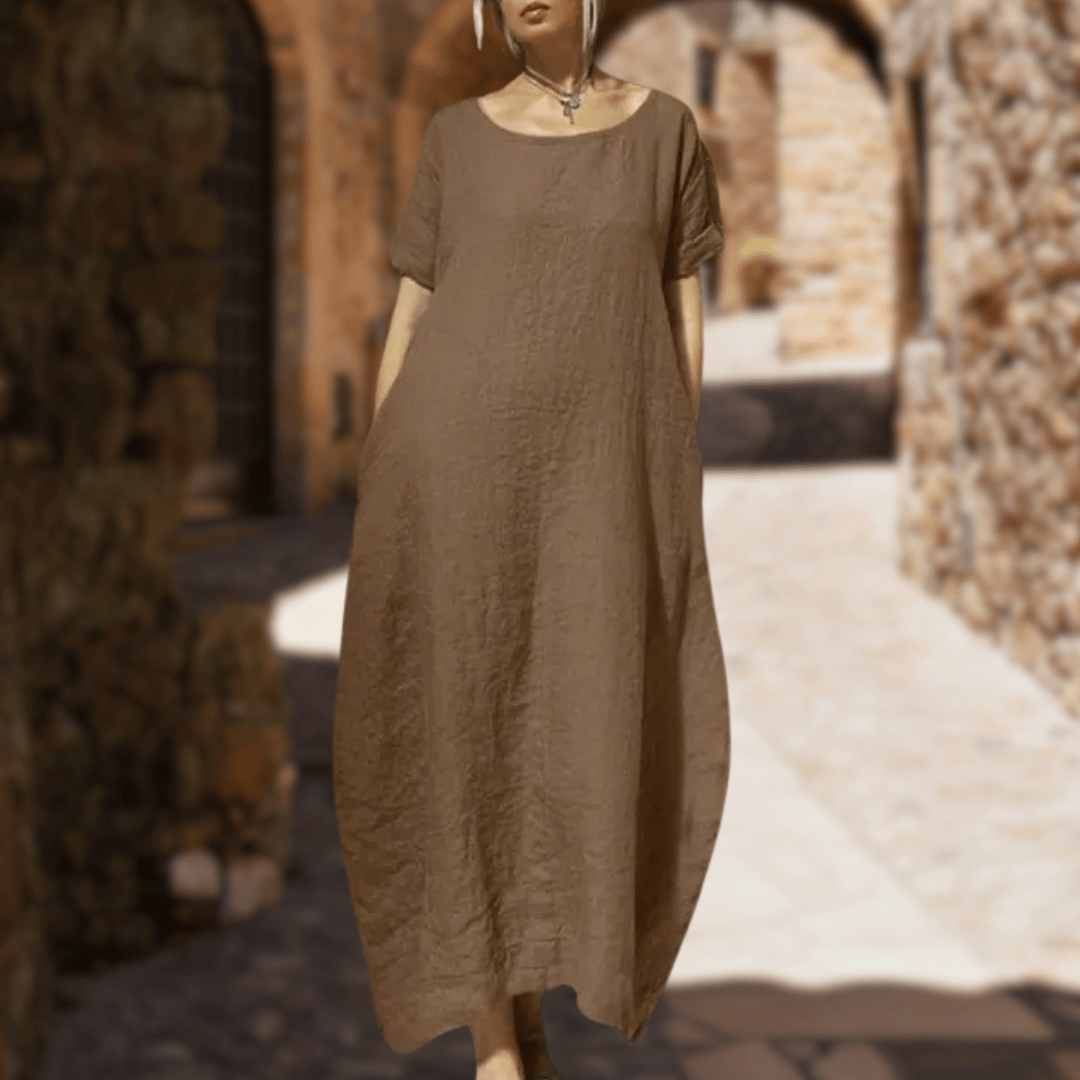 Yazmin® | Lässiges, weiches und bequemes langes Kleid