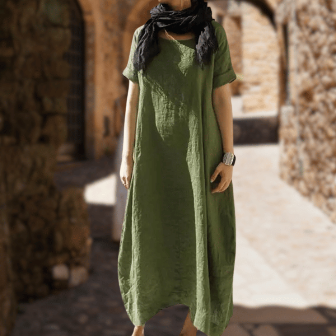 Yazmin® | Lässiges, weiches und bequemes langes Kleid
