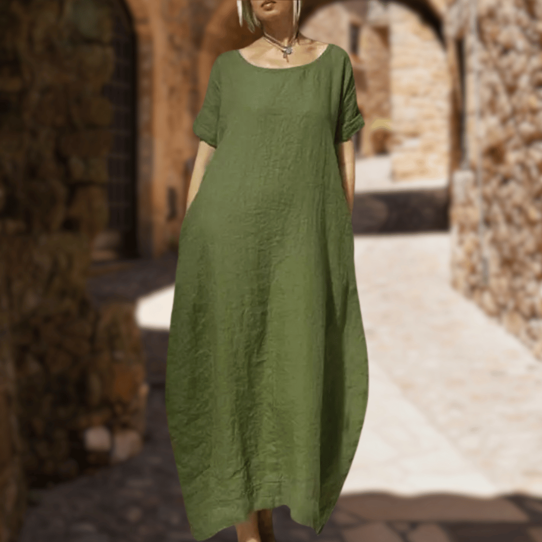 Yazmin® | Lässiges, weiches und bequemes langes Kleid
