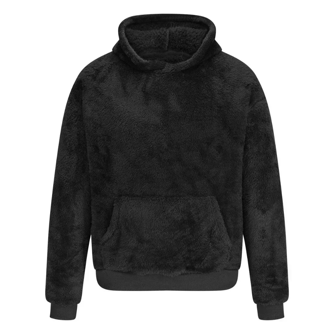 Warmer Flauschiger Hoodie Für Gemütlichen Winterkomfort Für Frauen