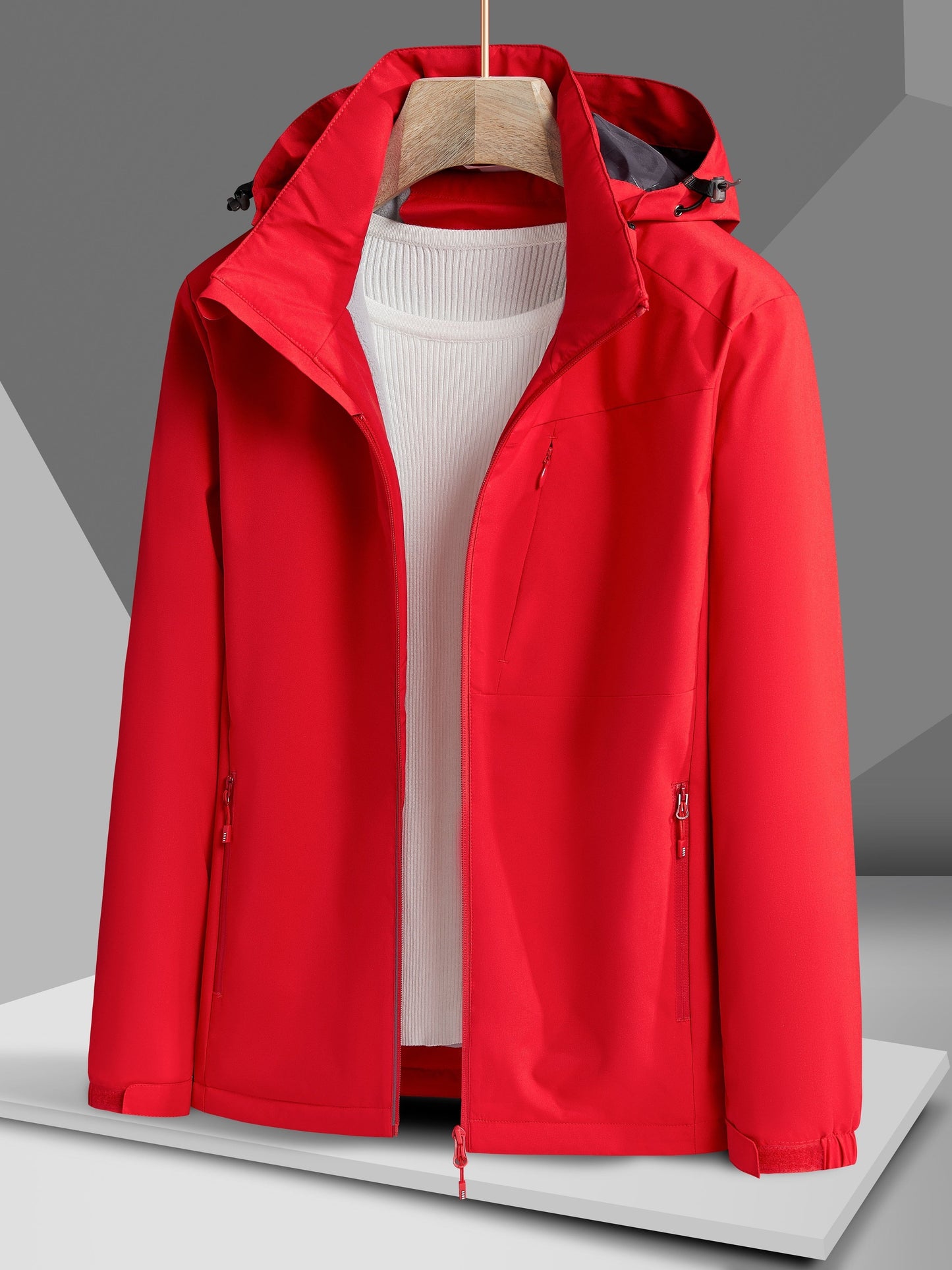 Wasserdichte Hooded Winterjacke mit Polar Fleece für Damen | Ideal für den Winter