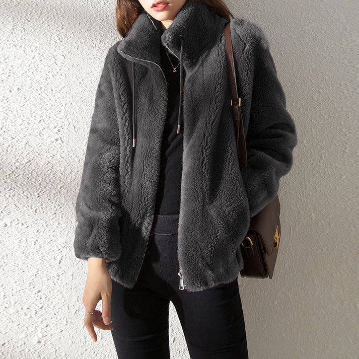 Weiche Mode Winterjacke für Frauen