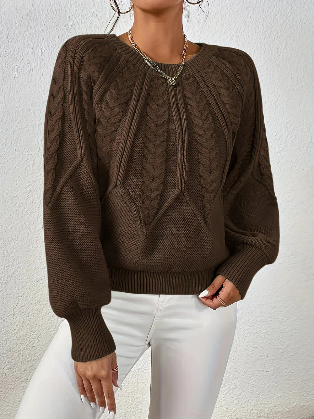 Zénaïde - Eleganter, warmer Pullover