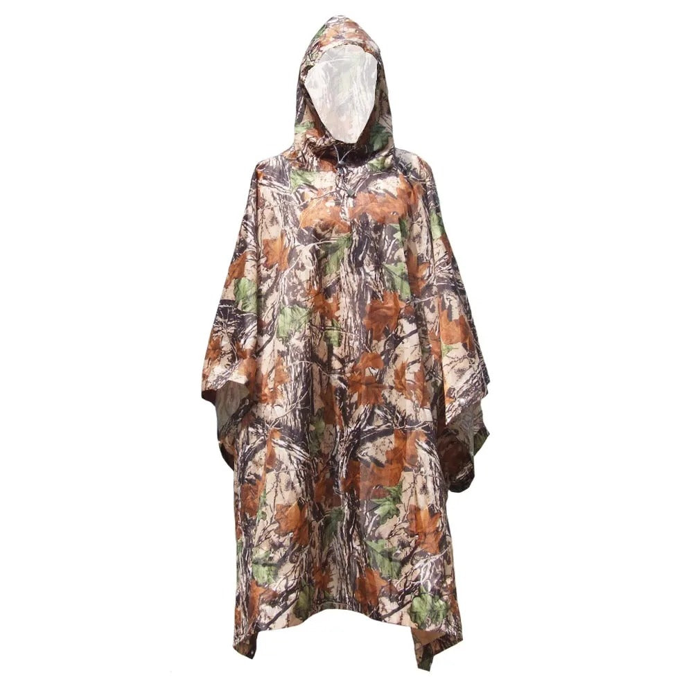 Wasserdichte Leichte Atmungsaktive Regenjacke Poncho für Unisex | Ideal für den Winter