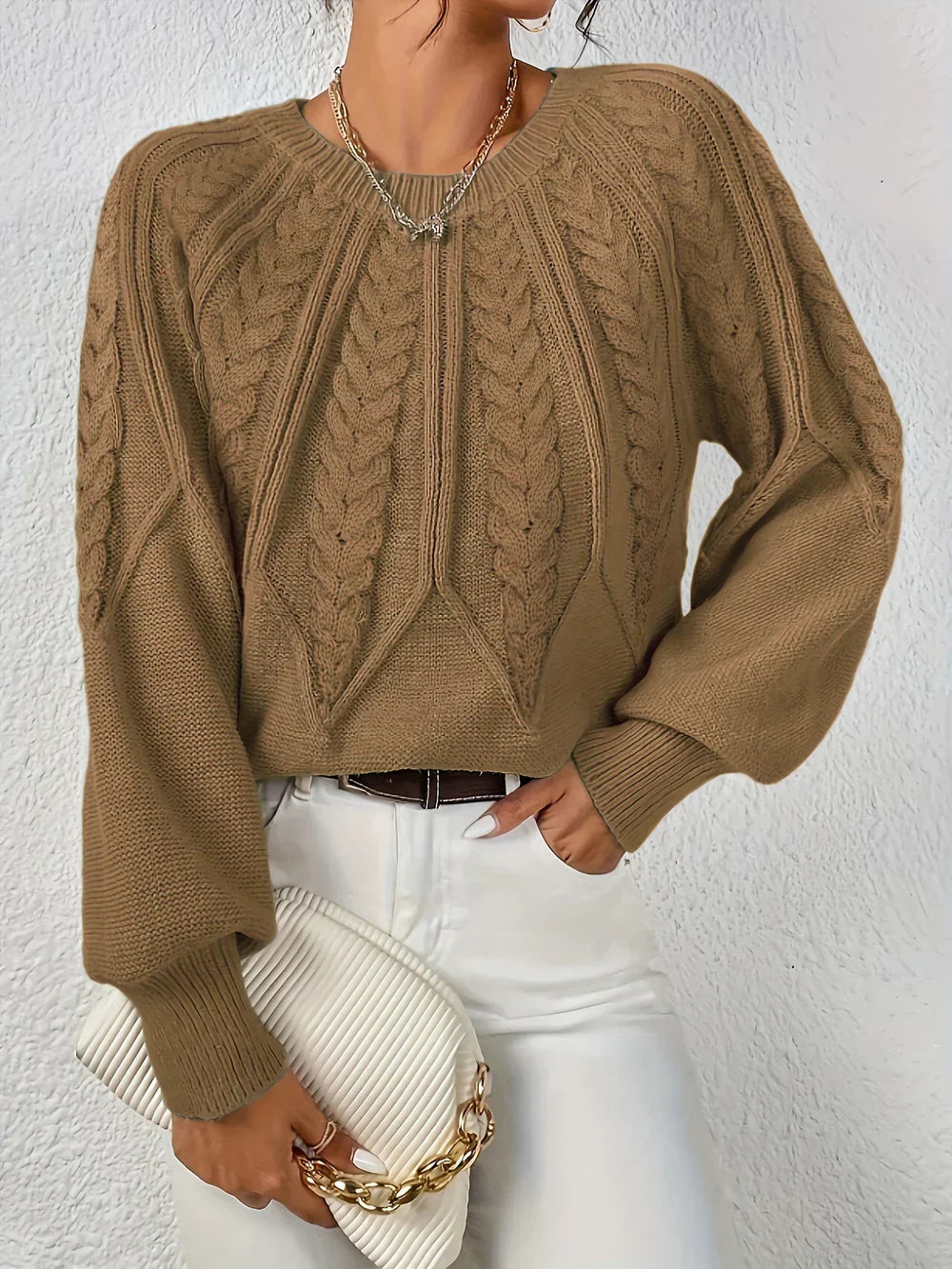 Zénaïde - Eleganter, warmer Pullover