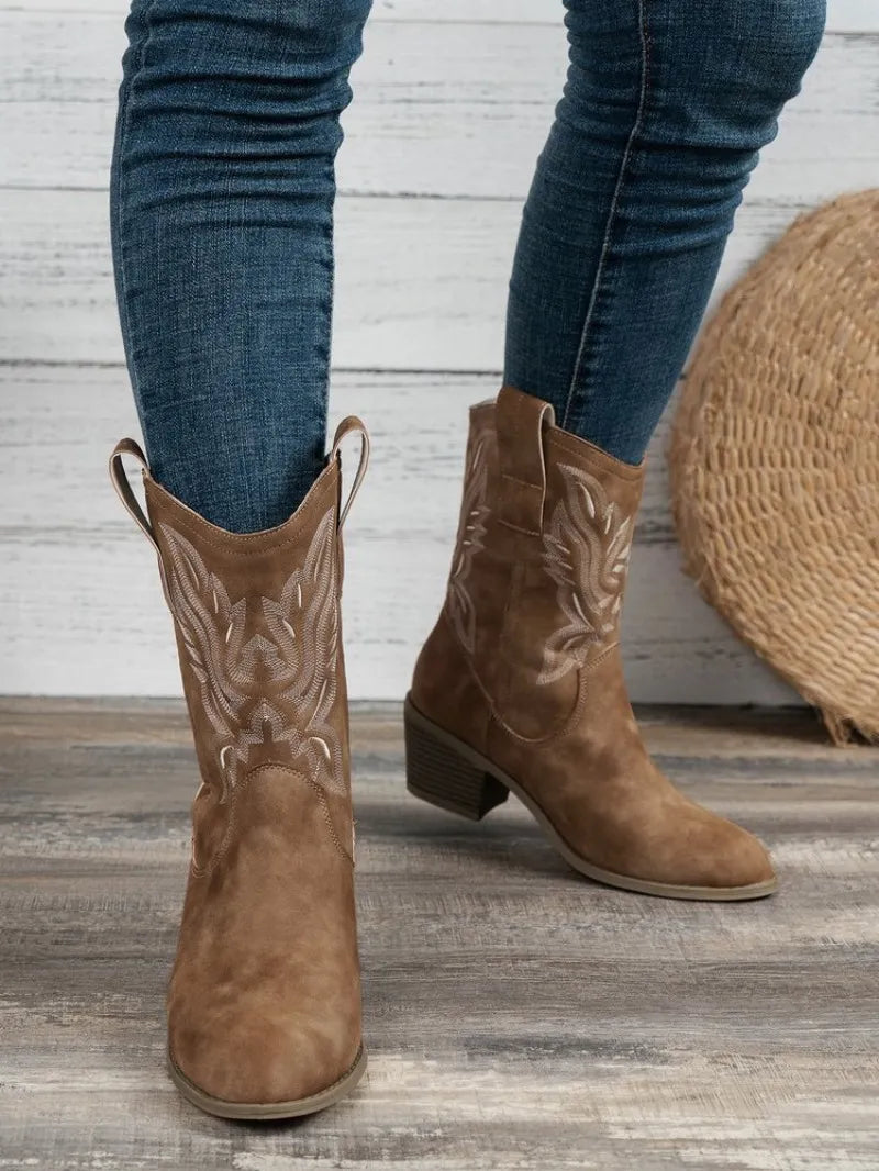 ALEJANDRA™ | Modische Winterstiefel aus Leder
