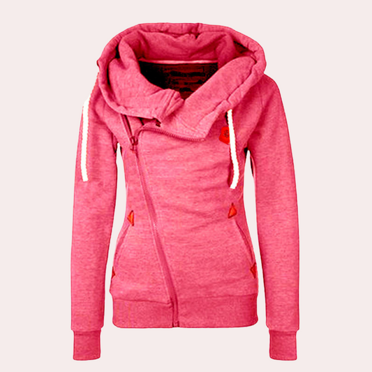 Warme Zip-Up Jacke für Damen