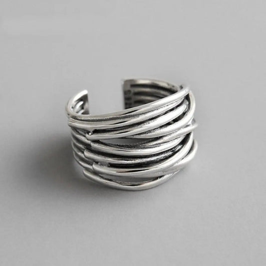 Albina – Silberner Statement-Ring