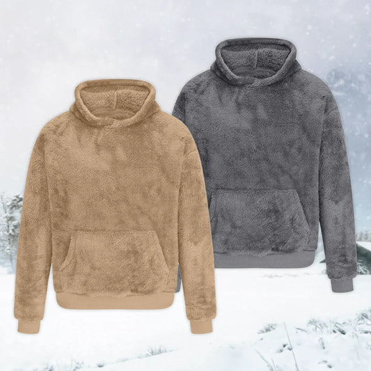 Warmer Flauschiger Hoodie Für Gemütlichen Winterkomfort Für Frauen
