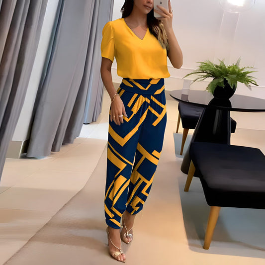 Zulema® | Modisches Set aus Bluse und Hose