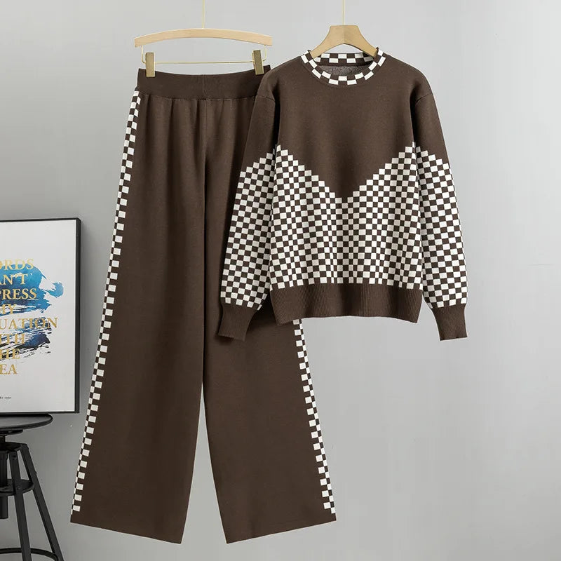 Aria™ - Pyjama-Lounge-Set mit Strickpullover