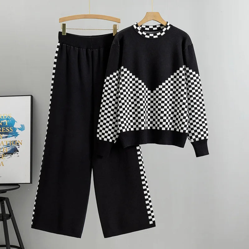 Aria™ - Pyjama-Lounge-Set mit Strickpullover