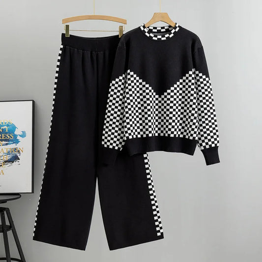 Aria™ - Pyjama-Lounge-Set mit Strickpullover