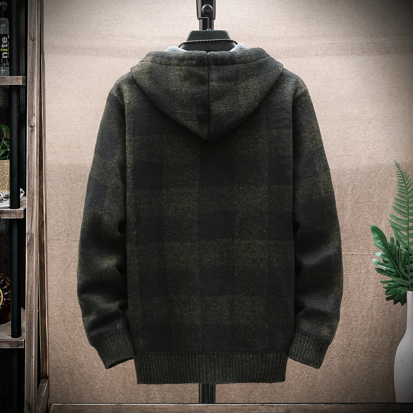 Winterjacke mit Reißverschluss für Männer