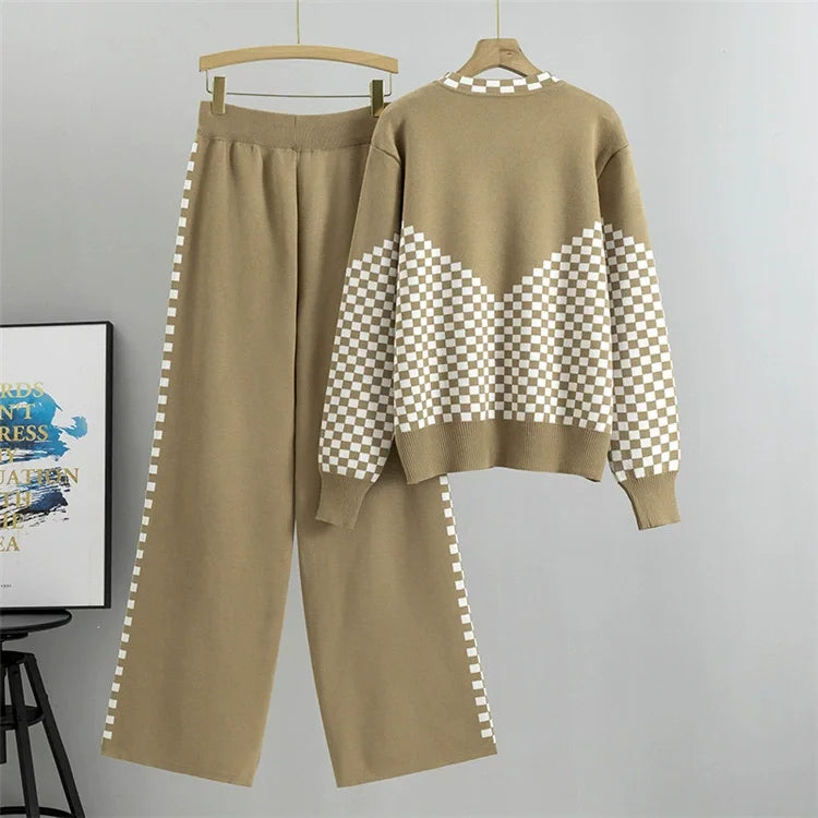 Aria™ - Pyjama-Lounge-Set mit Strickpullover