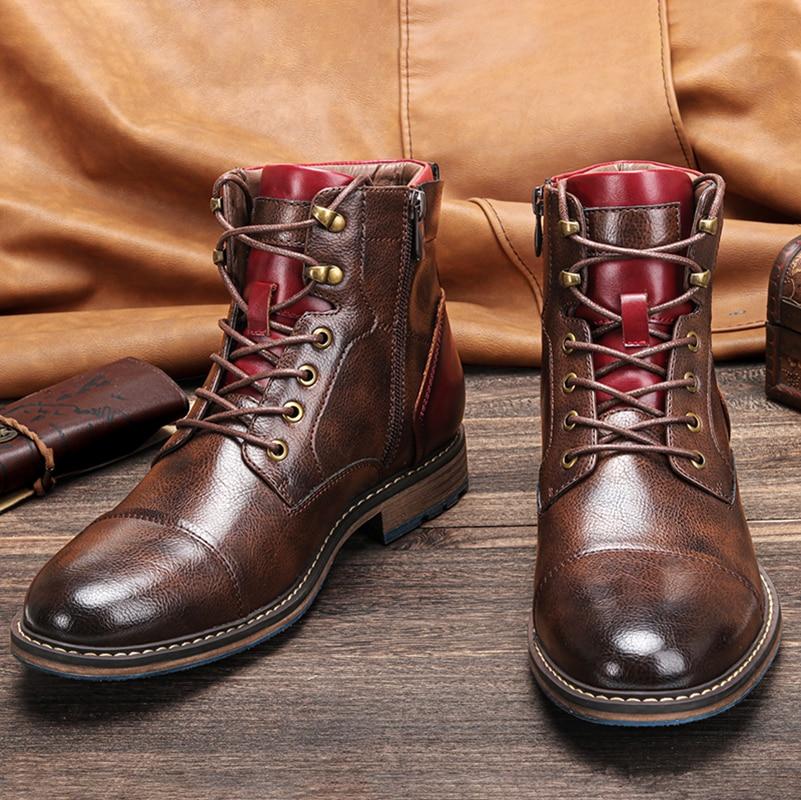 AARON | Premium-Oxford-Stiefel aus handgefertigtem Leder