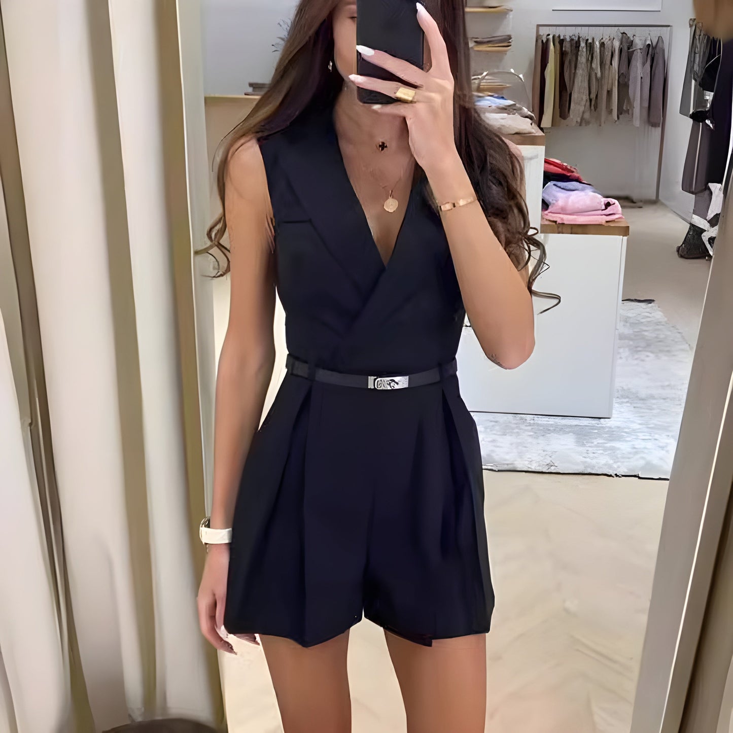 Angelica - Eleganter Overall Sommer für Frauen