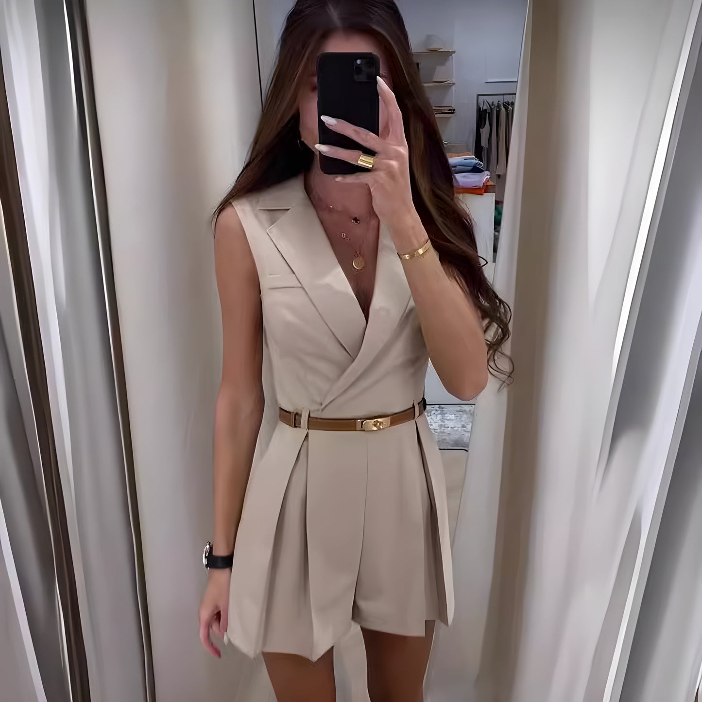 Angelica - Eleganter Overall Sommer für Frauen