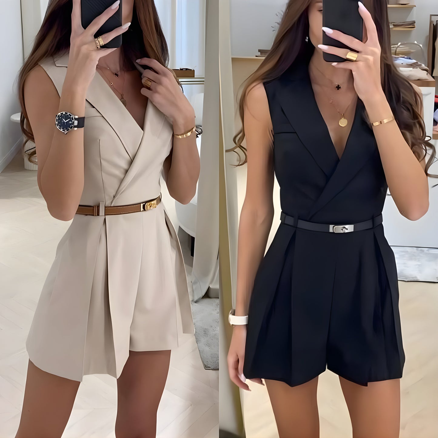Angelica - Eleganter Overall Sommer für Frauen