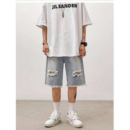 Zerrissener Denim
