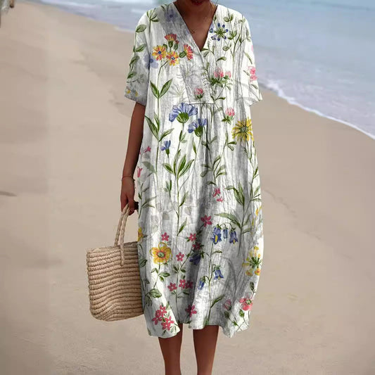 Zandrea | Floral Dress