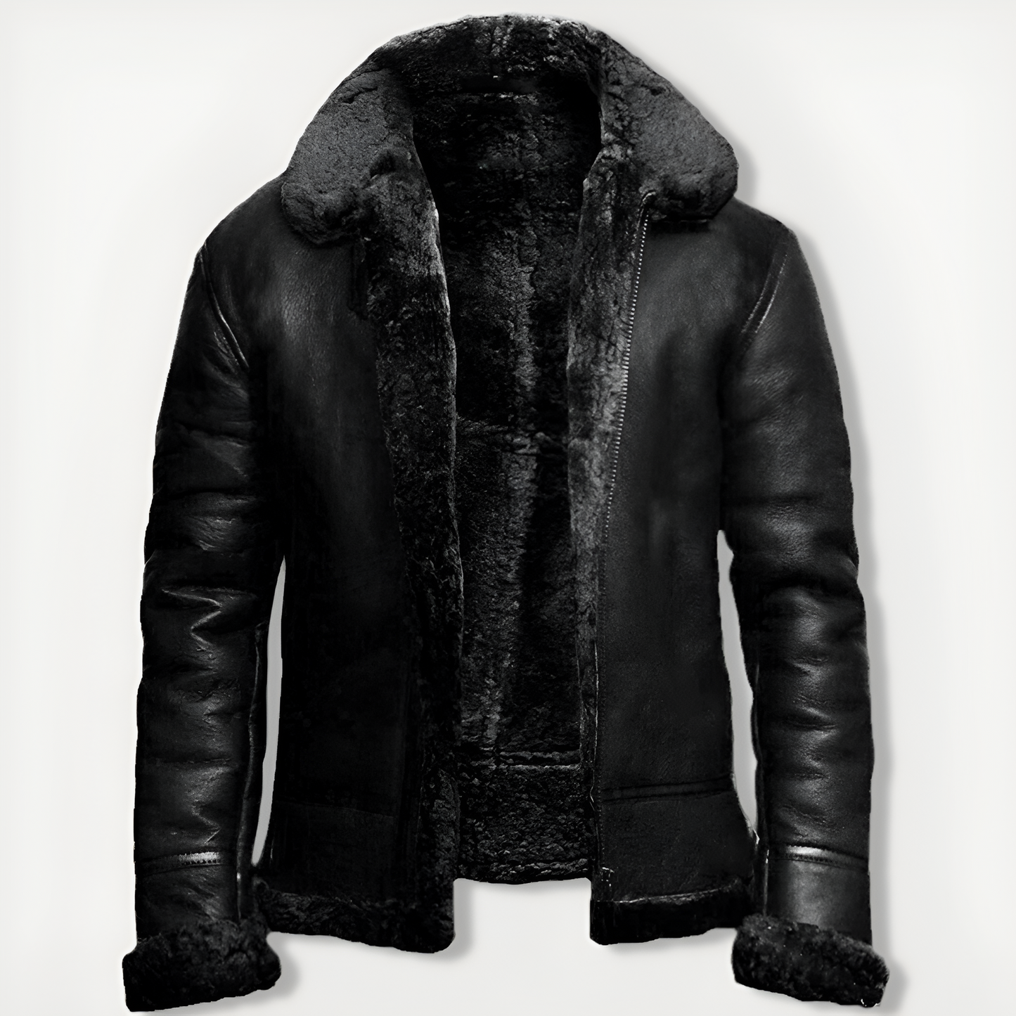Yann™ | Klassische Lederjacke