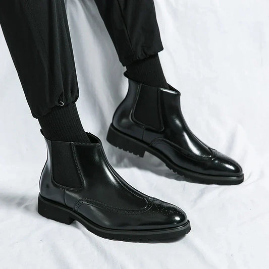 Adriel™ | Chelsea-Stiefel aus Leder