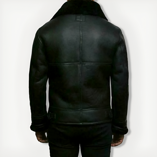 Yann™ | Klassische Lederjacke