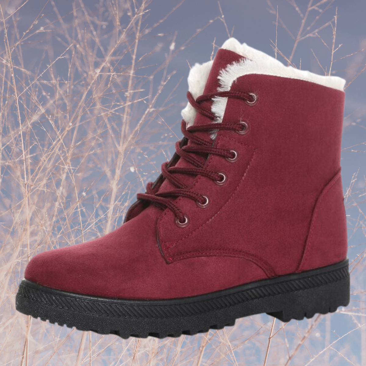 Weiche Schnee-Winterstiefel für Frauen