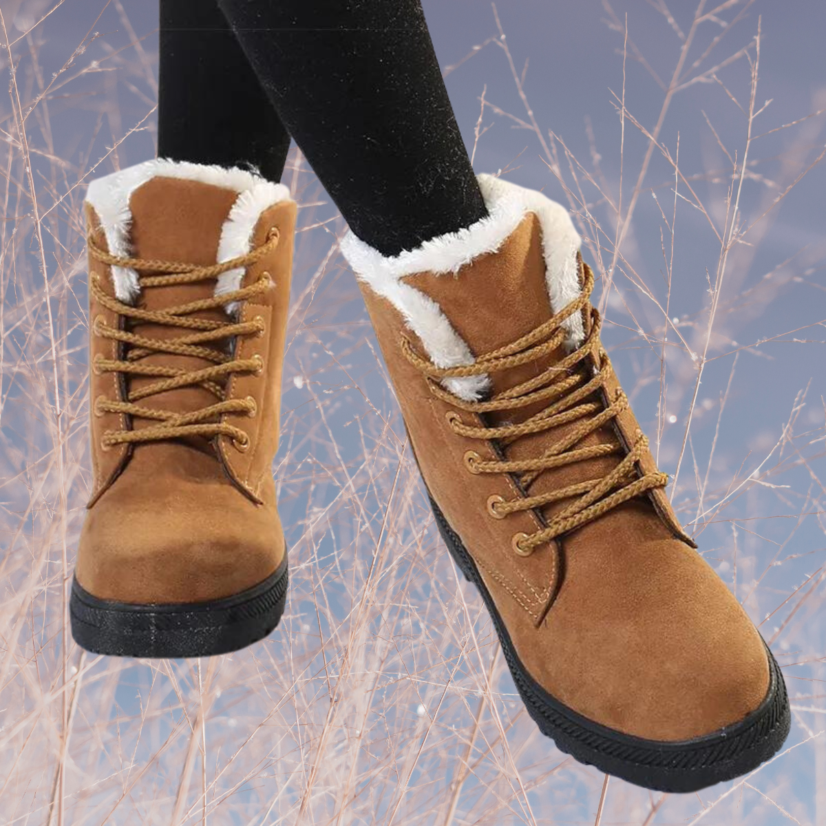 Weiche Schnee-Winterstiefel für Frauen