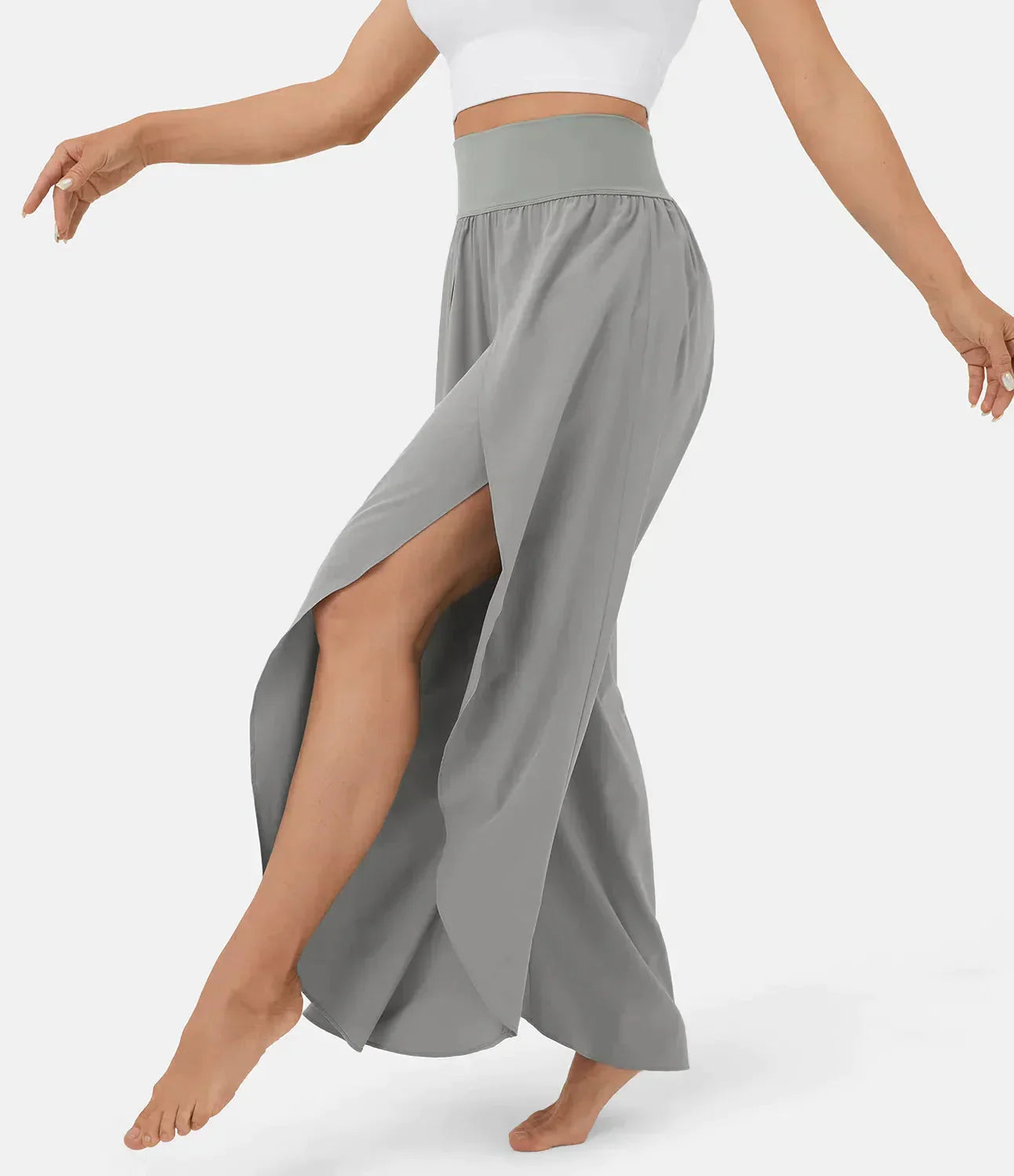 Airflow Damen Hose - Bequeme, Luftige Schlaghose Mit Shorts