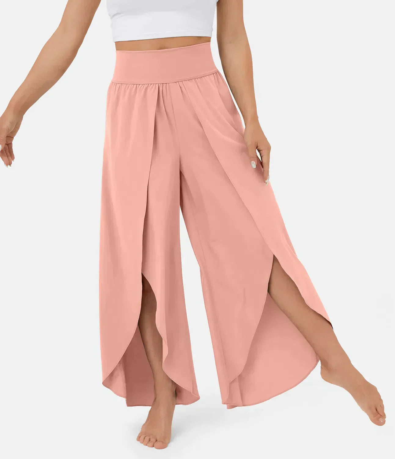 Airflow Damen Hose - Bequeme, Luftige Schlaghose Mit Shorts