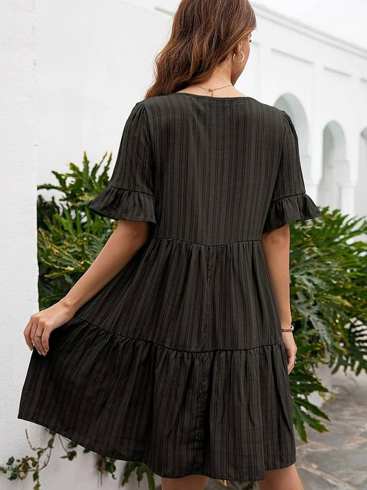 Amelia – Kurzarmkleid Für Frühlings-Und Sommermode