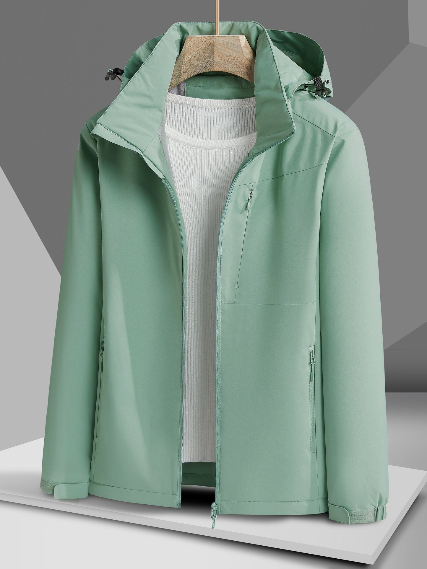 Wasserdichte Hooded Winterjacke mit Polar Fleece für Damen | Ideal für den Winter