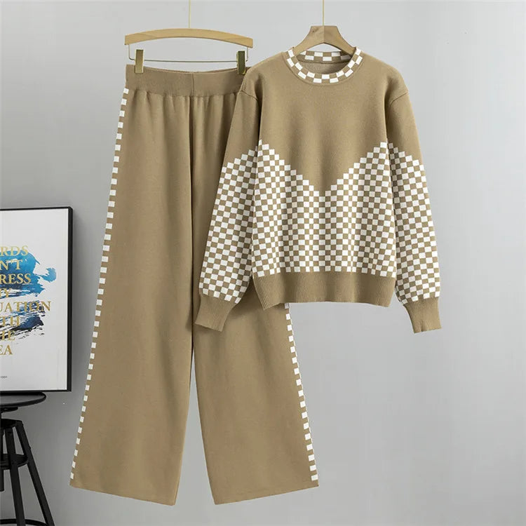 Aria™ - Pyjama-Lounge-Set mit Strickpullover