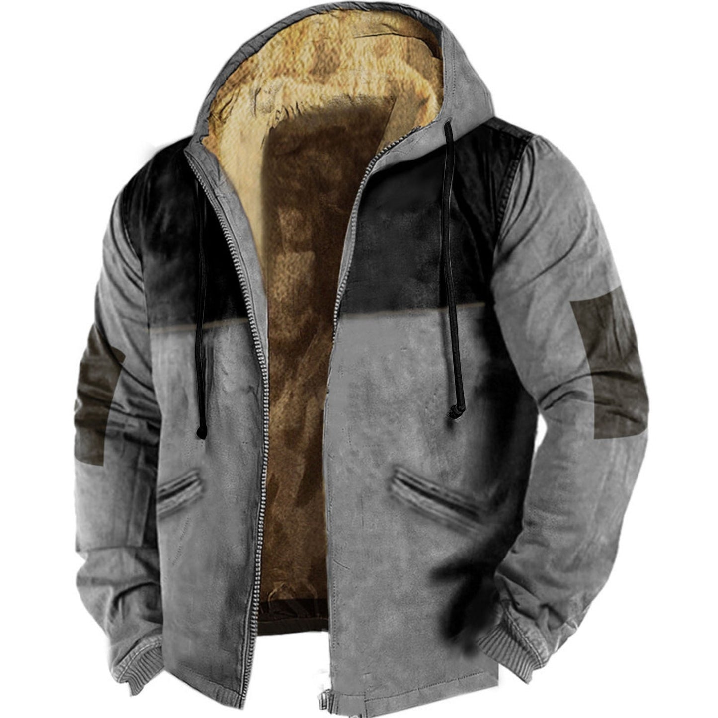 Winterjacke mit warmer Fütterung für Männer