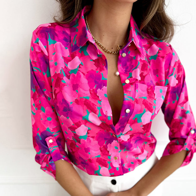 Xenia® | Elegante Bluse mit Blumendruck