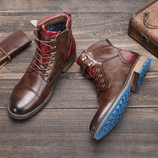 AARON | Premium-Oxford-Stiefel aus handgefertigtem Leder