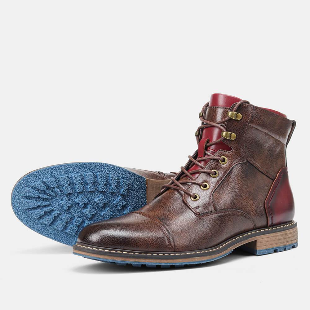AARON | Premium-Oxford-Stiefel aus handgefertigtem Leder
